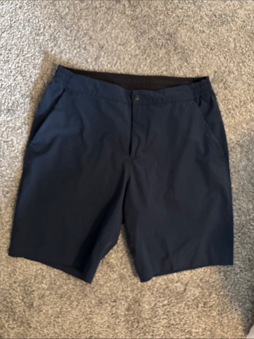 Lululemon Men's Navy Performance Shorts 9” inseam